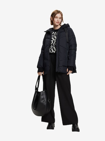 ESPRIT Winterjacke in Schwarz