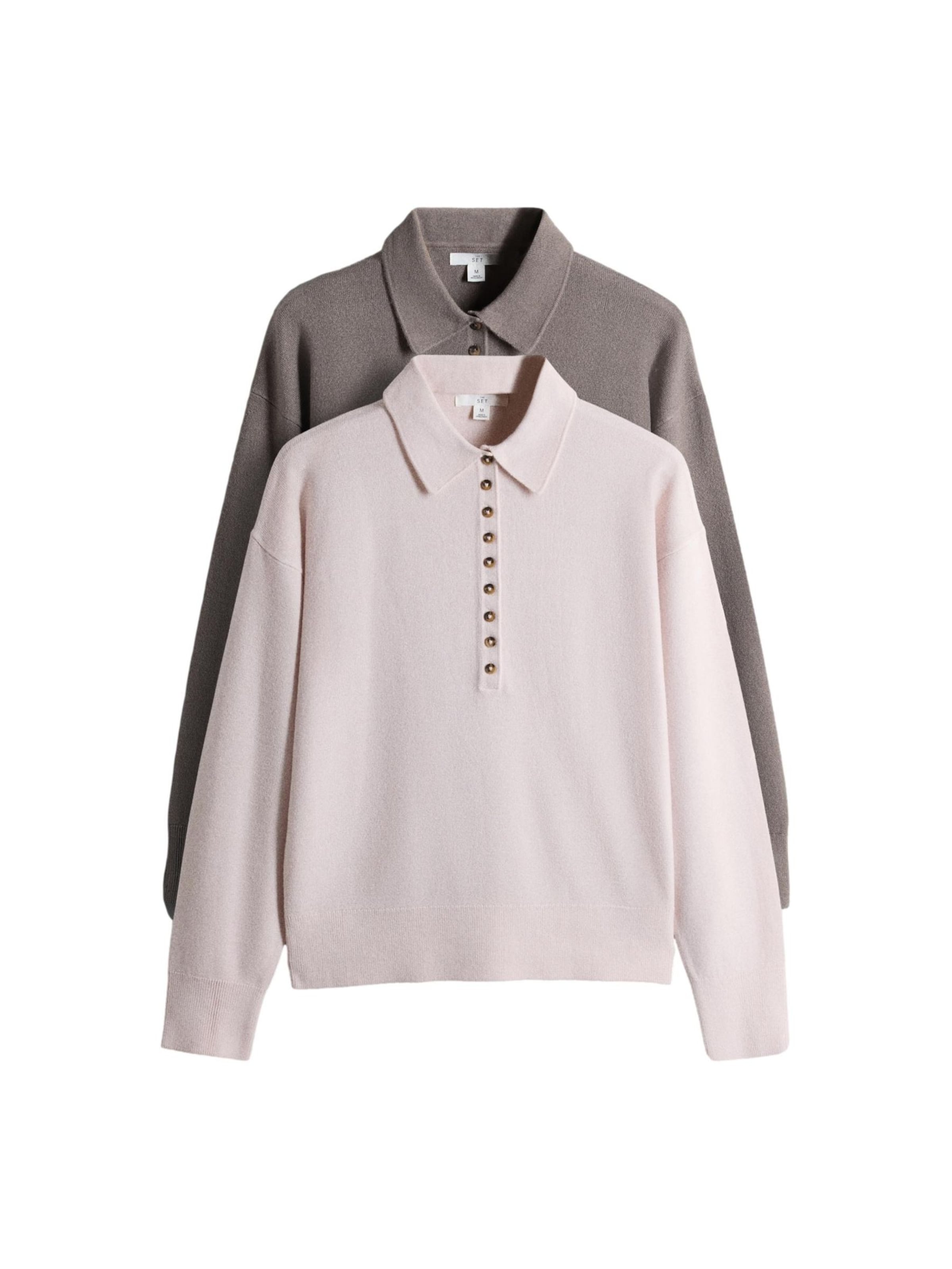 Pull-over The Set en gris : devant
