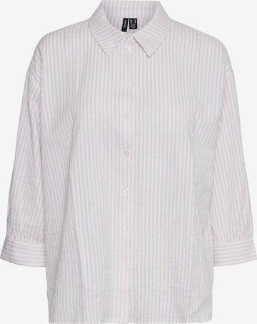 VERO MODA - Blusa en blanco: frente