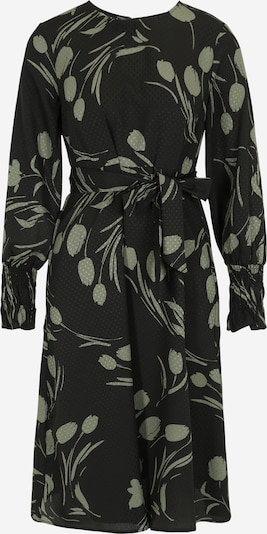 Vero Moda Petite Kleid 'Marta' in khaki / schwarz, Produktansicht
