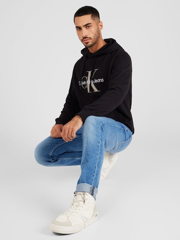 Calvin Klein Jeans Sweatshirt 'Essentials' in Black