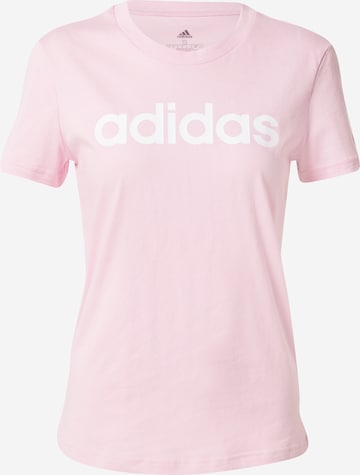 rožinė ADIDAS PERFORMANCE Sportiniai marškinėliai: priekis