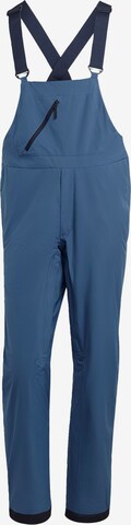 ADIDAS TERREX Regular Workout Pants 'Resort' in Blue: front