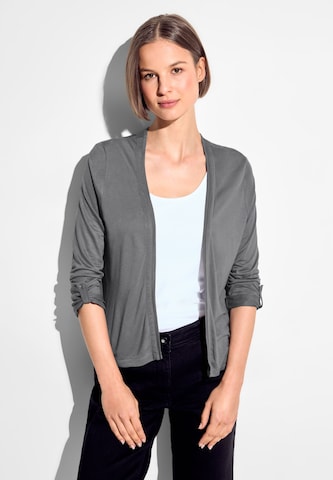 CECIL Knit Cardigan in Grey: front