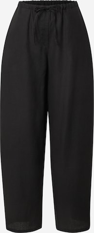 juoda EDITED Standartinis Kelnės 'Valerie': priekis