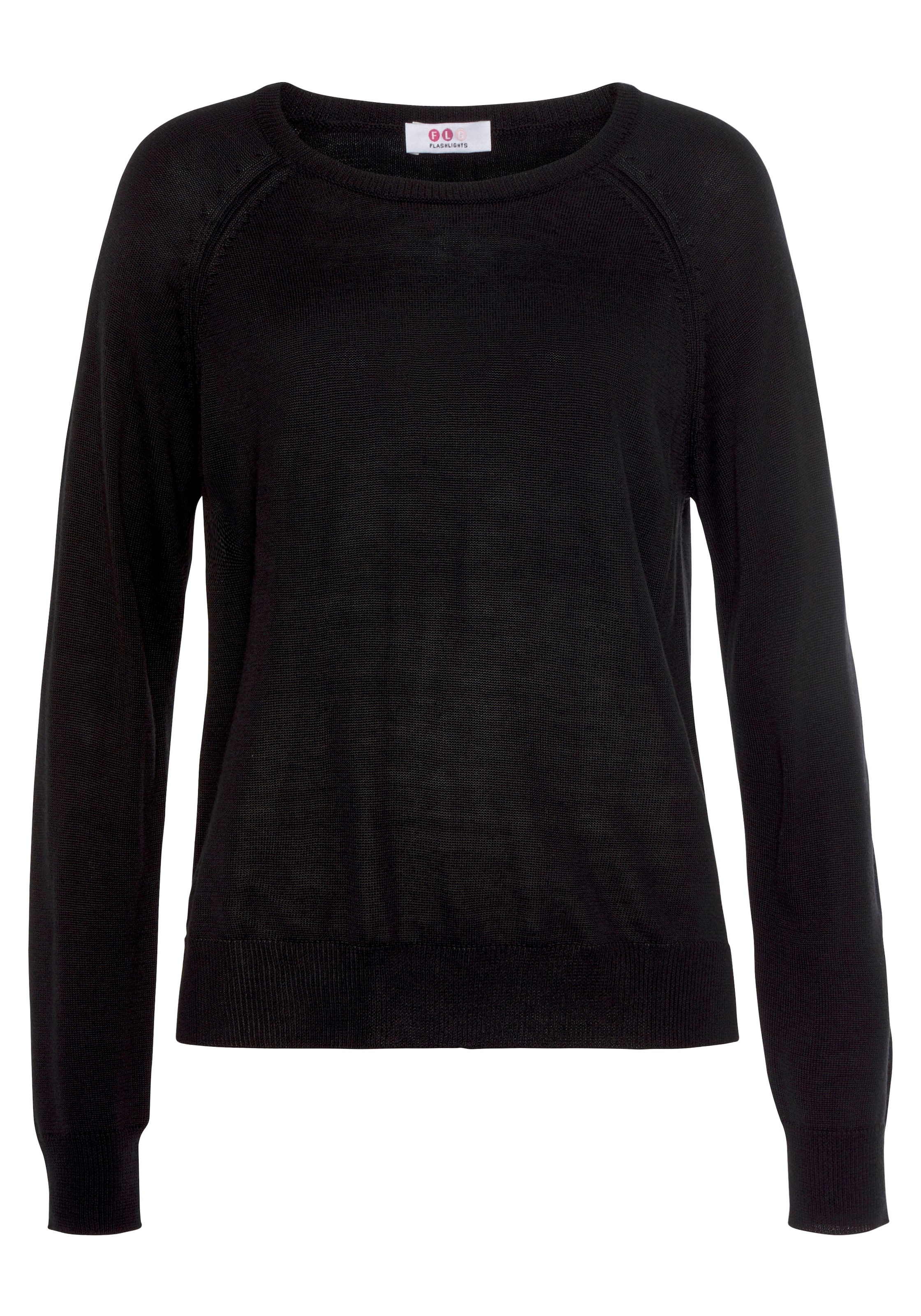FLASHLIGHTS Sweater in Black: front