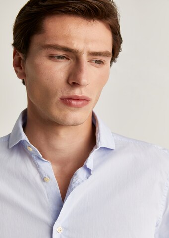 Scalpers Regular fit Button Up Shirt 'Sport Elisee Nl' in Blue