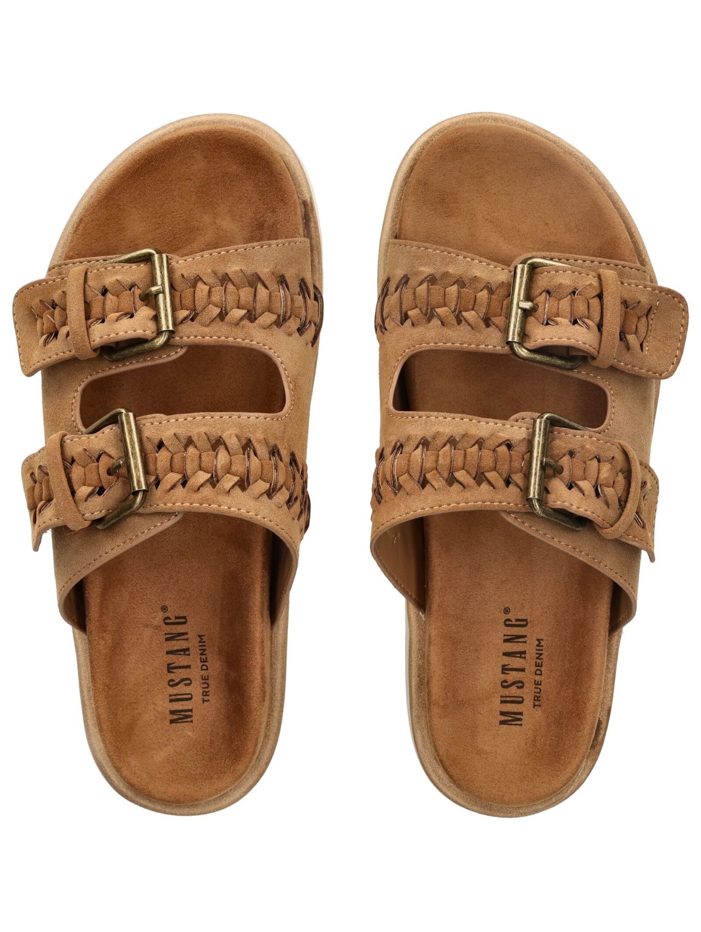 Mule MUSTANG en marron