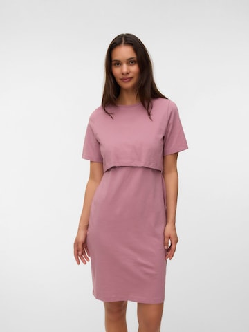 MAMALICIOUS Jurk in Roze: voorkant