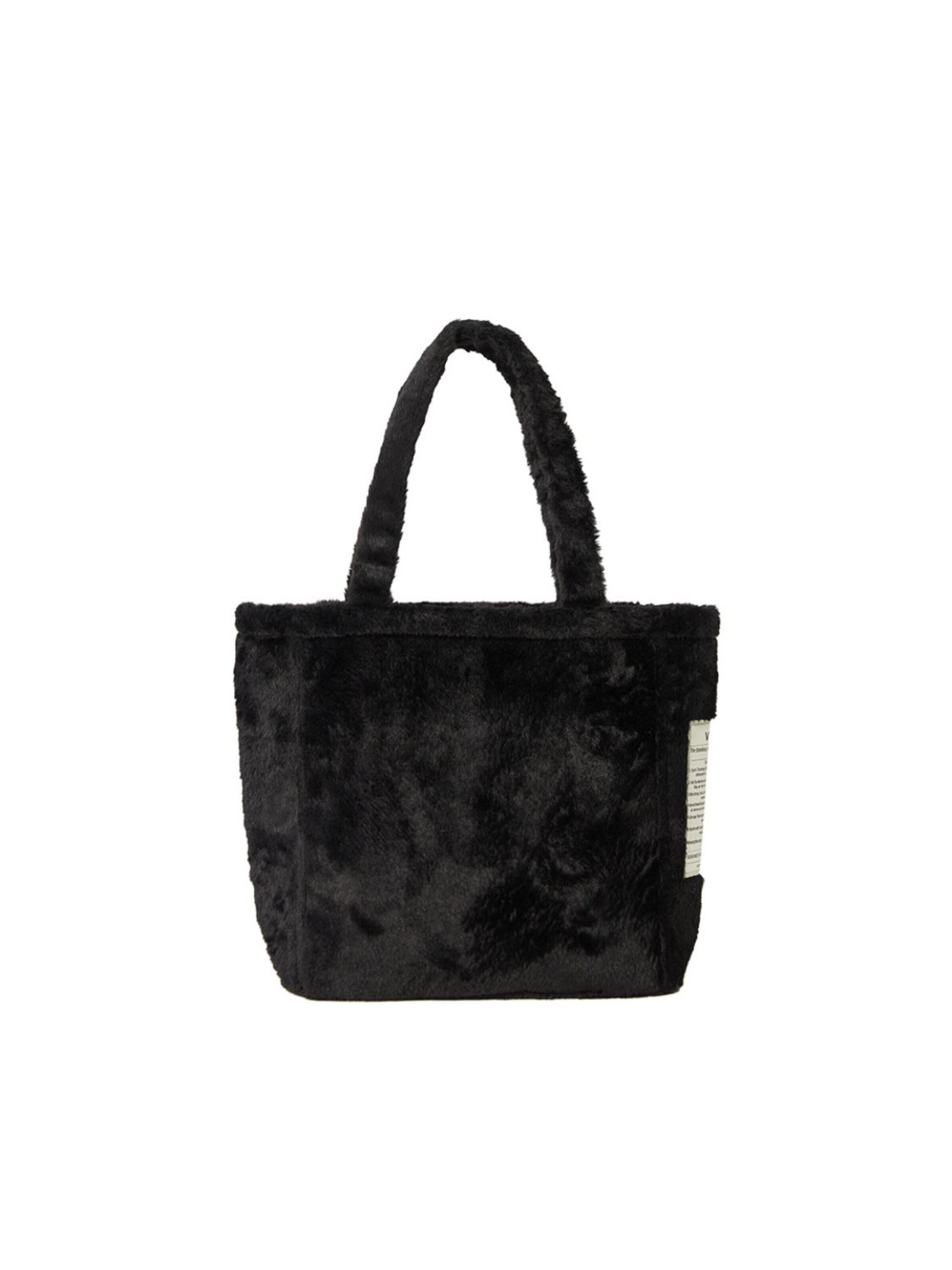 Cabas 'Fluffy Bag Big' VINT+ en noir