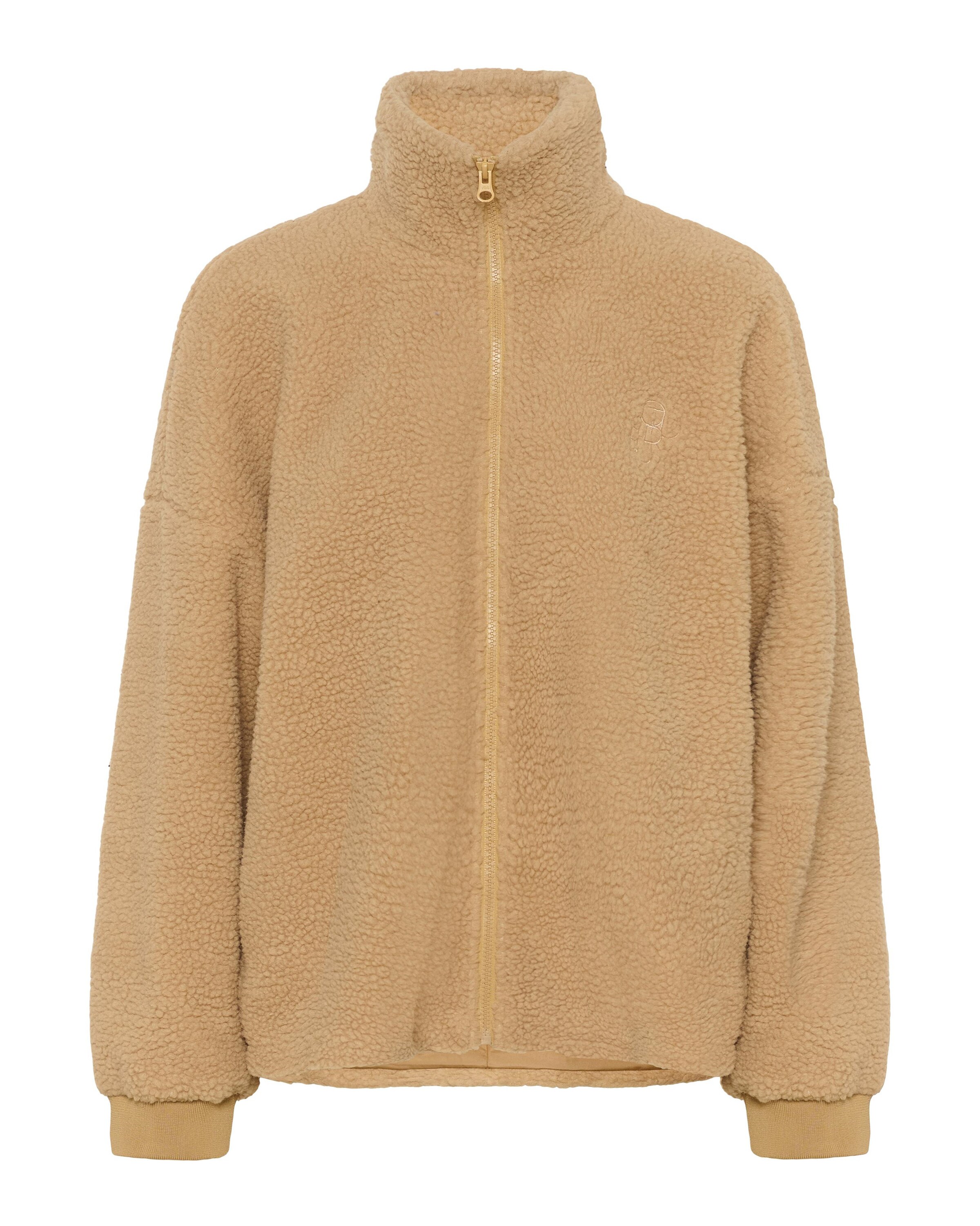 Veste mi-saison 'Tally Teddy' CULTURE en beige : devant