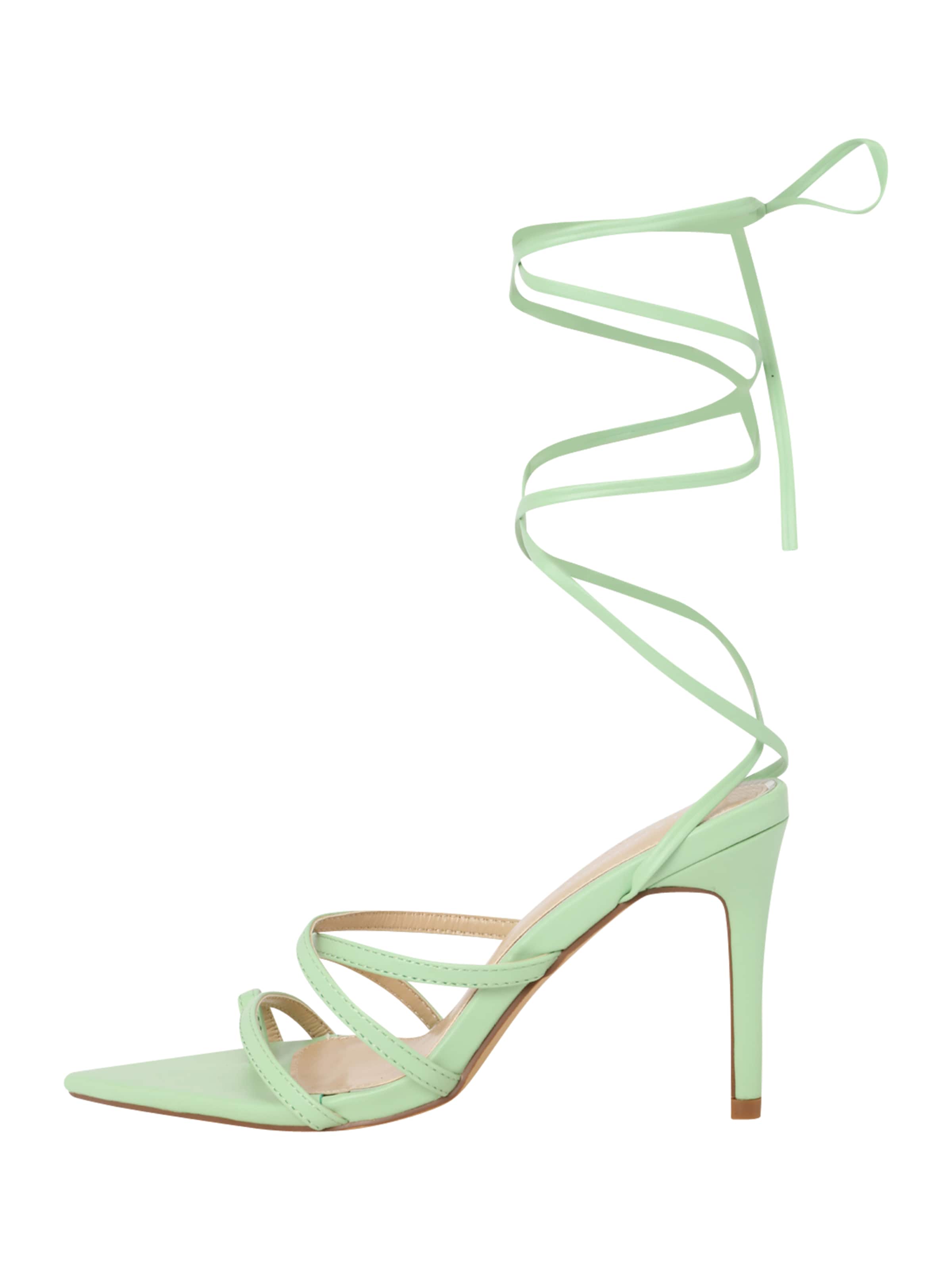 GLAMOROUS Босоножки с ремешком в Зеленый