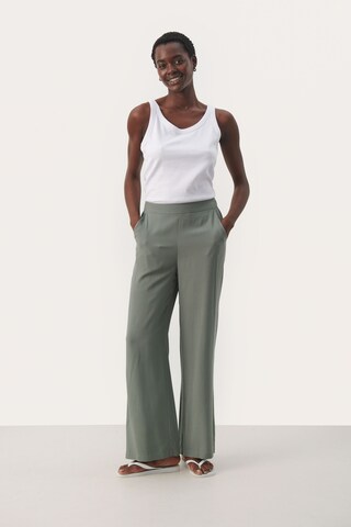 Part Two regular Bukser 'Pannae' i grøn