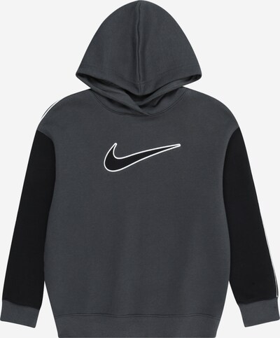 Nike Sportswear Sudadera en gris / negro / blanco, Vista del producto