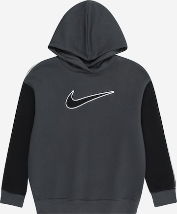 Nike Sportswear Mikina – šedá: přední strana