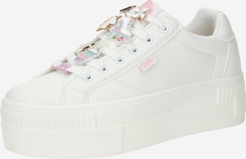 Sneaker bassa 'PAIRED CHARM' di BUFFALO in bianco: frontale