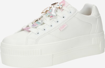 BUFFALO Låg sneaker 'PAIRED CHARM' i turkos / guld / rosa / vit, Produktvy