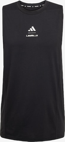 Maglia funzionale 'Les Mills' di ADIDAS PERFORMANCE in nero: frontale
