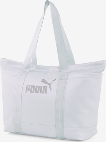 PUMA Sports Bag 'Core Up' in White: front