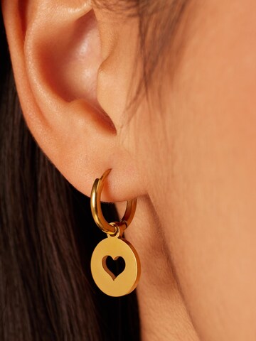 Boucles d'oreilles Lucardi en or