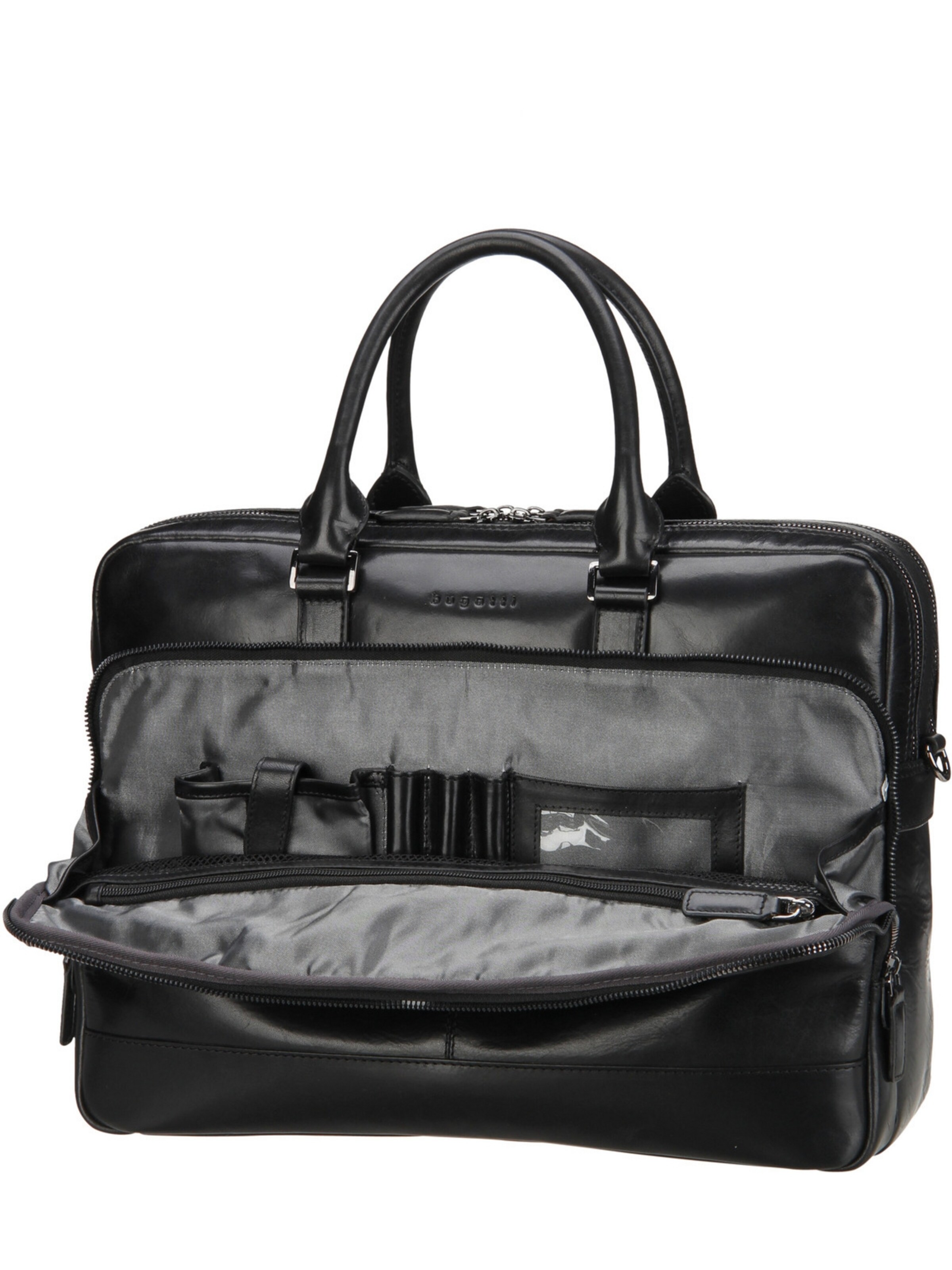bugatti Document Bag 'Romano' in Black