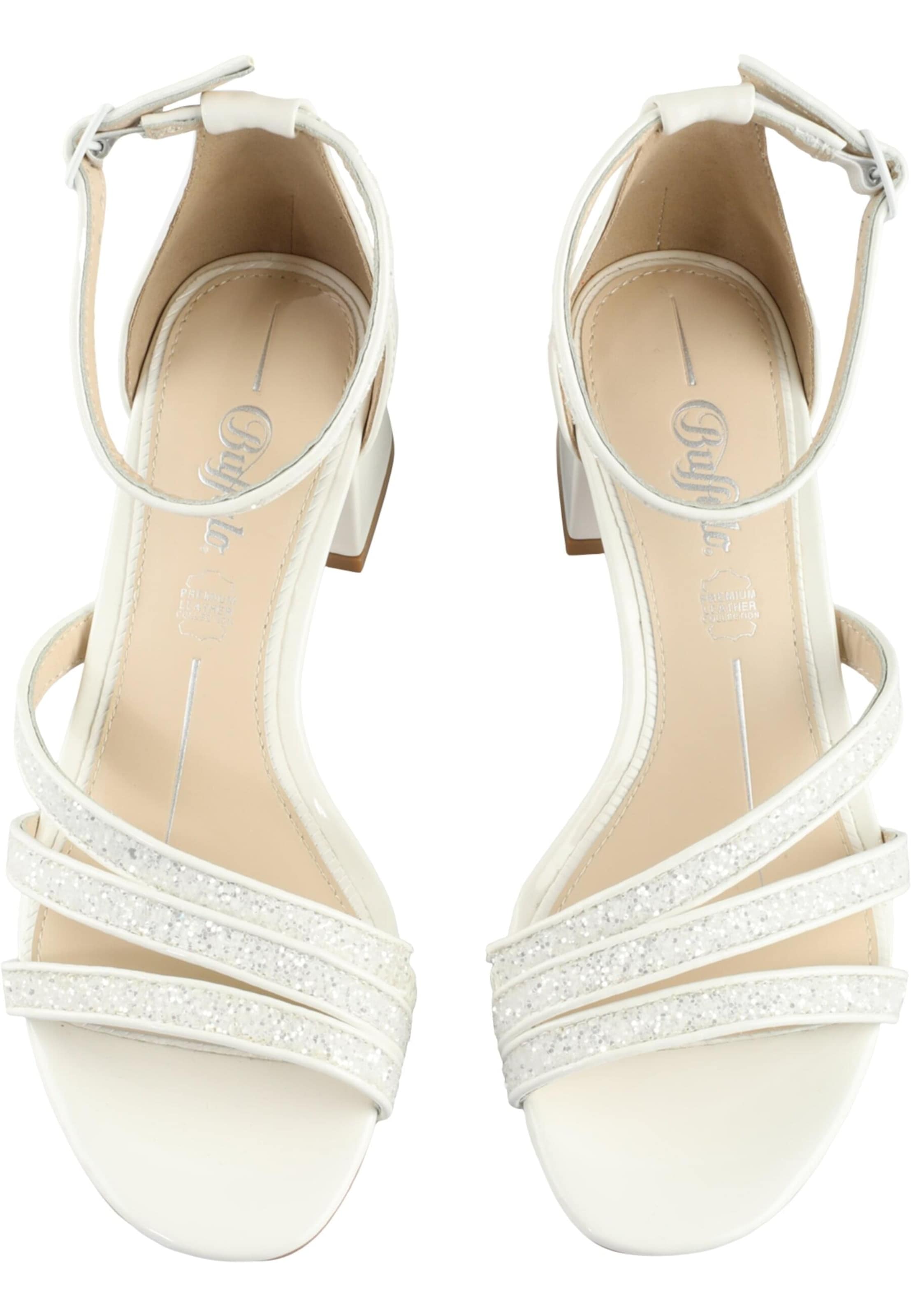 Sandalo di BUFFALO in bianco: frontale