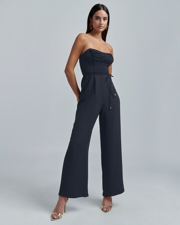 Tuta jumpsuit 'Colette' di BWLDR in nero: frontale