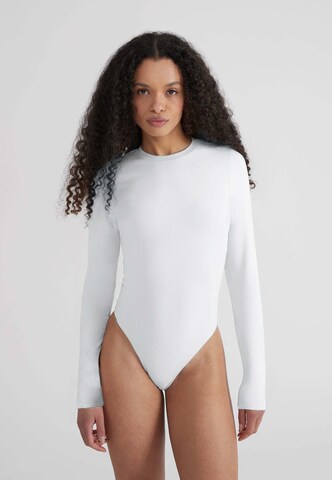 Style Republic Bodysuit in Grey: front
