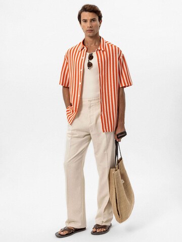Regular fit Camicia di Antioch in arancione