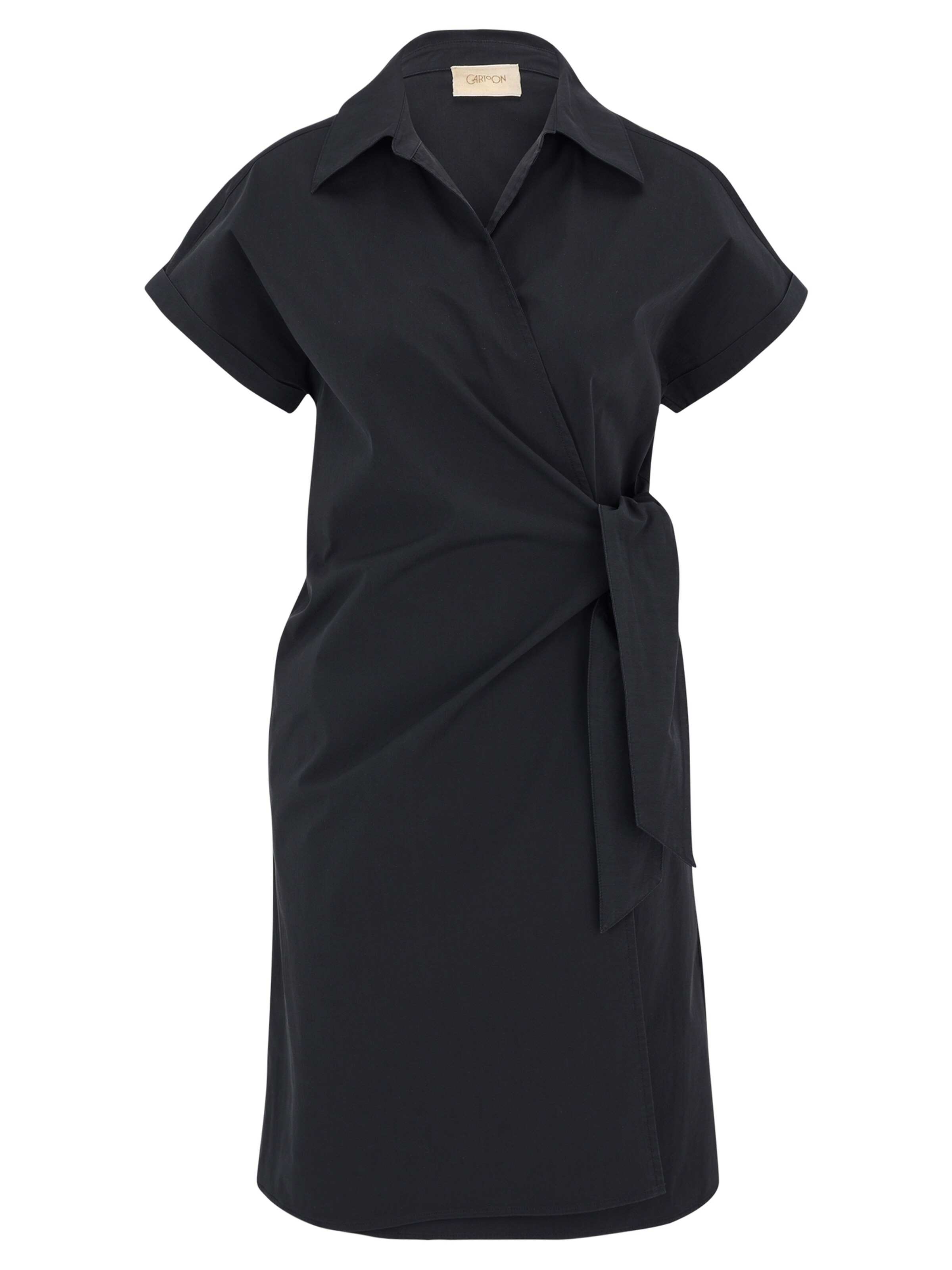 Cartoon Kleid in Schwarz: Vorderseite