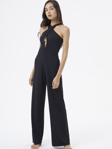 AIKI KEYLOOK Jumpsuit 'Bluemoon' in Schwarz