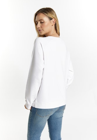 Sweat-shirt 'Fenia' usha BLUE LABEL en blanc