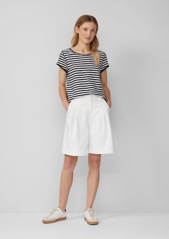 s.Oliver Wide leg Jeans in Wit: voorkant