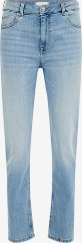 WE Fashion Regular Jeans in Blauw: voorkant