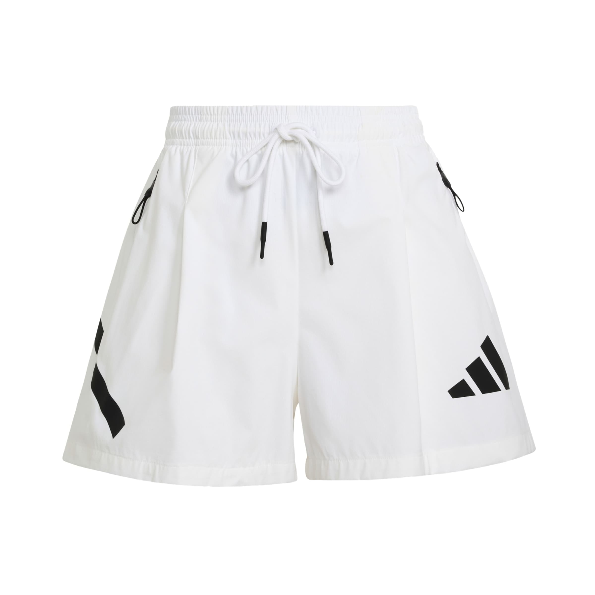 ADIDAS SPORTSWEAR - Loosefit Pantalón deportivo 'Z.N.E.' en blanco: frente
