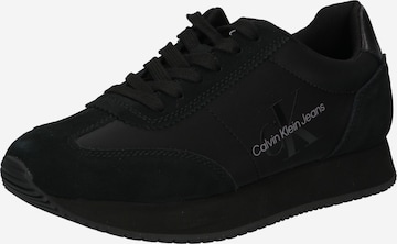 Calvin Klein Jeans Regular Sneakers 'RETRO RUNNER 1' in Black: front