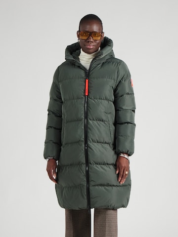 Cappotto invernale 'ZERMATT' di No. 1 Como in verde: frontale