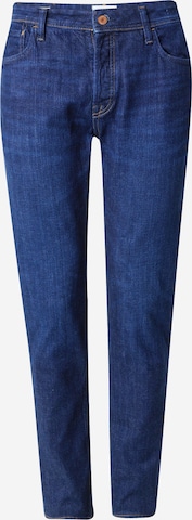 mėlyna JACK & JONES Prigludęs Džinsai 'Tim': priekis