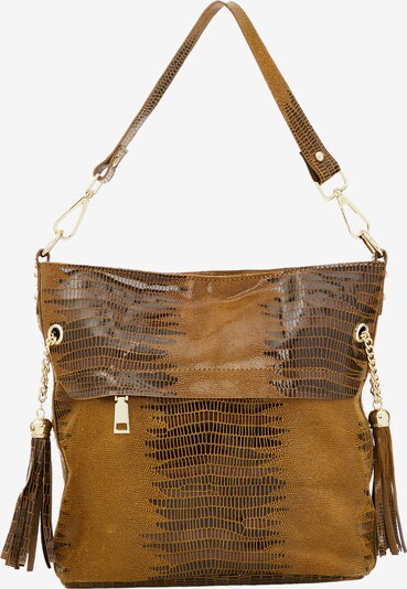 Usha Shoulder bag in Caramel / Dark brown, Item view