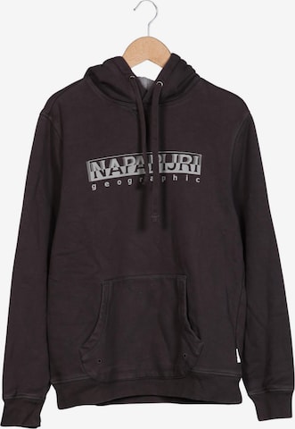 NAPAPIJRI Kapuzenpullover L in Grau: Vorderseite