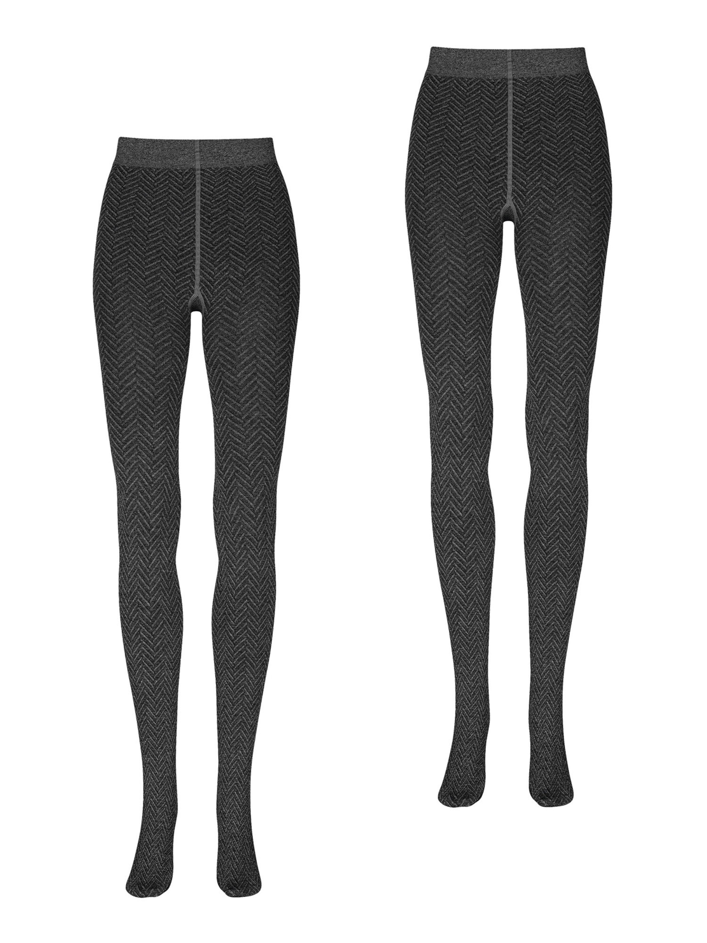 Collants Nur Die en gris : devant