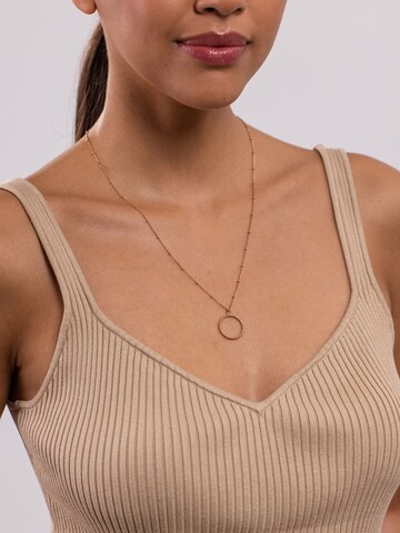 PURELEI Necklace 'Karma' in Gold: front