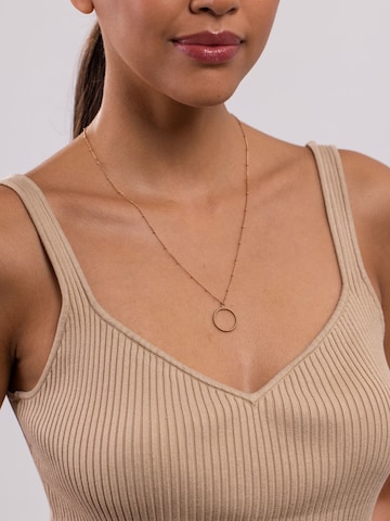 PURELEI Necklace 'Karma' in Gold: front