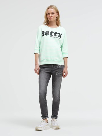 Soccx Sweatshirt in Green