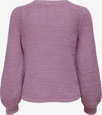 ONLY Sweater 'GEENA' in Purple