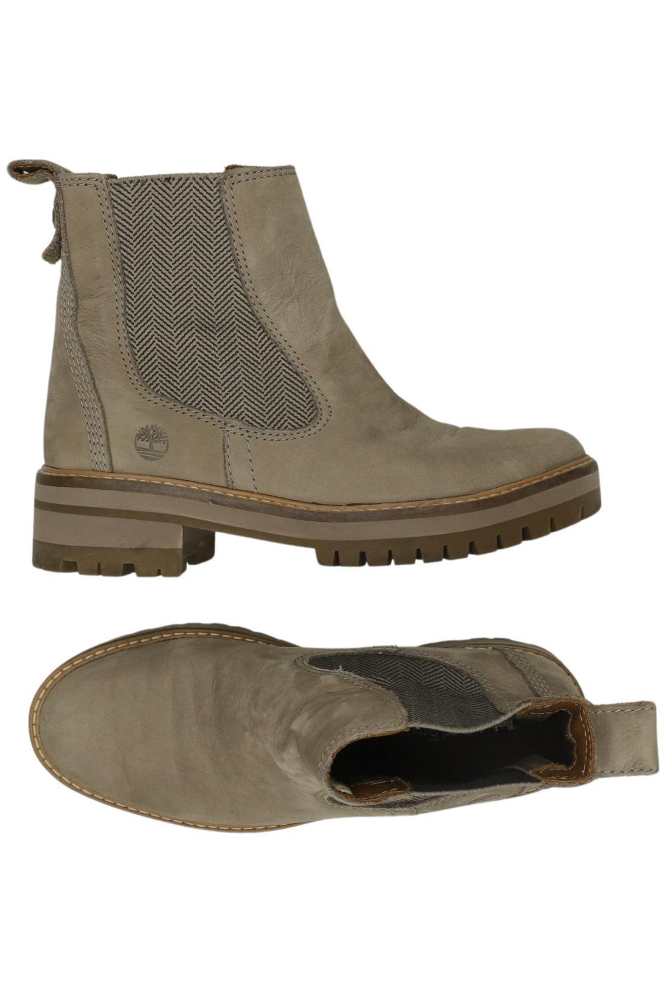 TIMBERLAND Dress Boots in 37 in Beige: front
