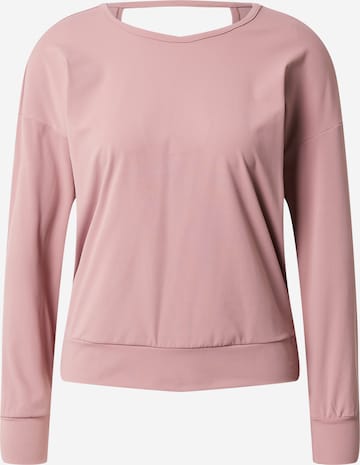 4F - Sweatshirt de desporto em rosa: frente
