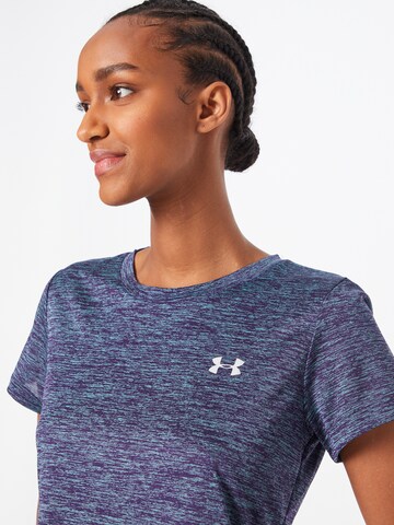 UNDER ARMOUR Functioneel shirt in Blauw