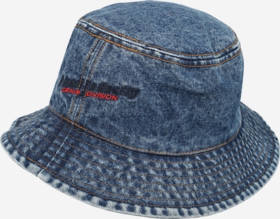DIESEL قبعة 'C-EMIL' بـ دنم الأزرق / أزرق غامق / أحمر ناري, عرض المنتج