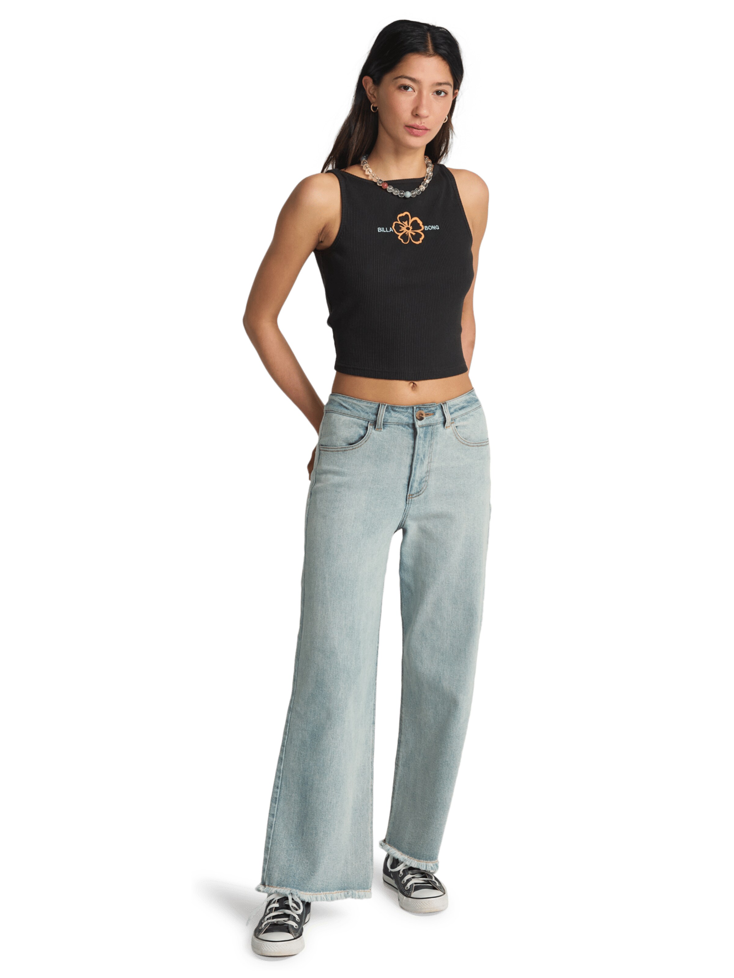 BILLABONG Top 'Go For It' in Black